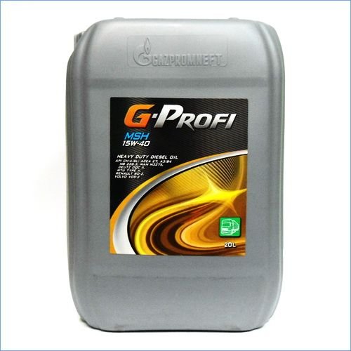 Моторное масло G-Profi MSH 15W40 SL/CI-4, 20л / 253130328