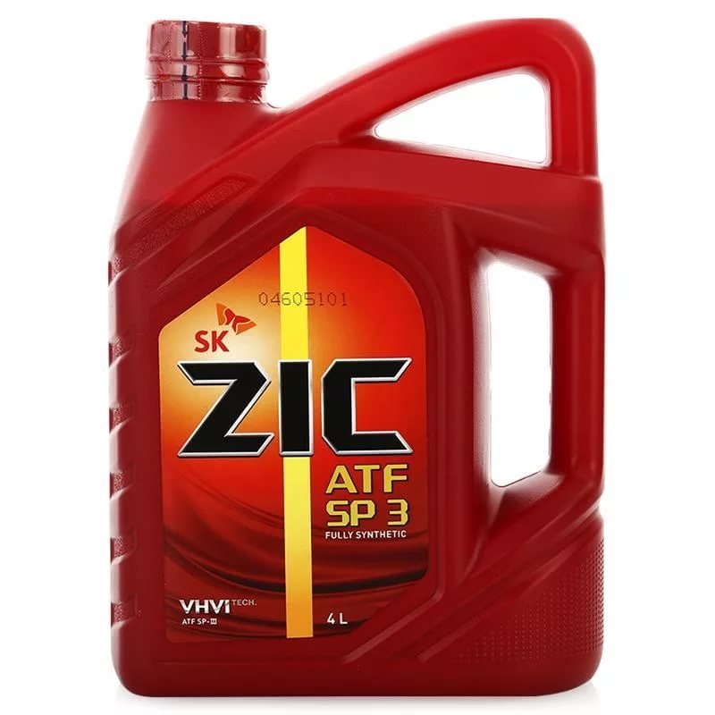 Трансмиссионное масло ZiC ATF SP-3, 4л / 162627 (замена 04500-00400)