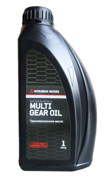 Трансм. масло Mitsubishi Multi Gear Oil 75W-80 GL-3, 1 л / MZ320284