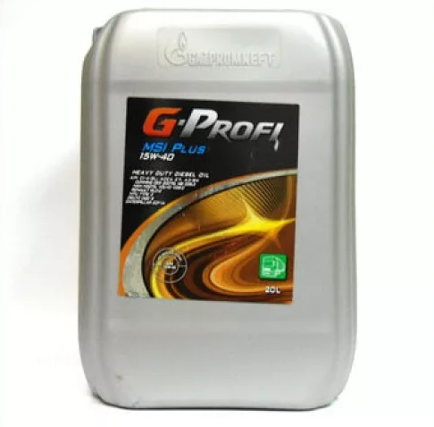 Моторное масло G-Profi MSI Plus 15W40 SL/CI-4, 20л / 253130340
