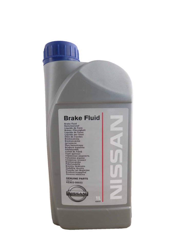 Тормозная жидкость Nissan Brake Fluid DOT-4, 1л / KE903-99932