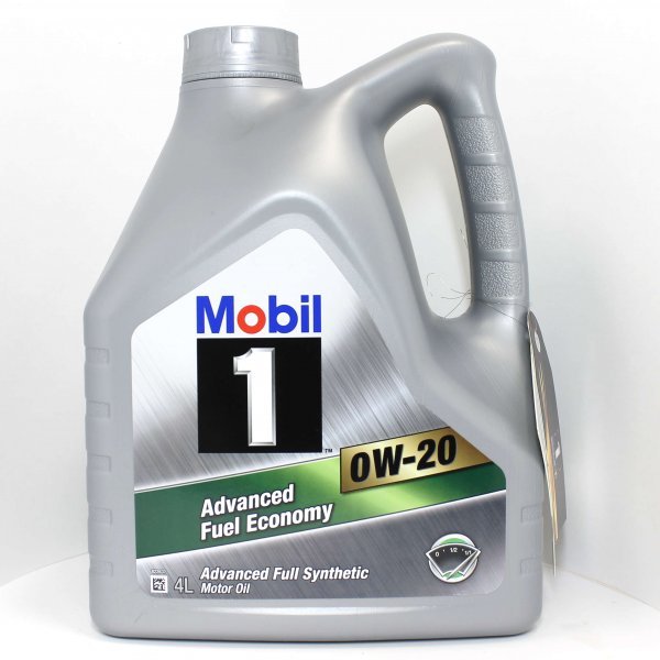 Моторное масло Mobil 1 Fully Synthetic 0W-20 SN, 4 л / 152559