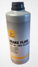 Тормозная жидкость Renault Brake Fluid DOT-4+, 0.5л / 7711575504