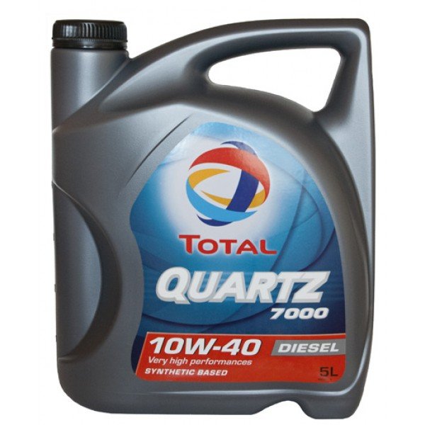 Моторное масло Total Quartz 7000 10W40 SL/CF, 5л / 148647