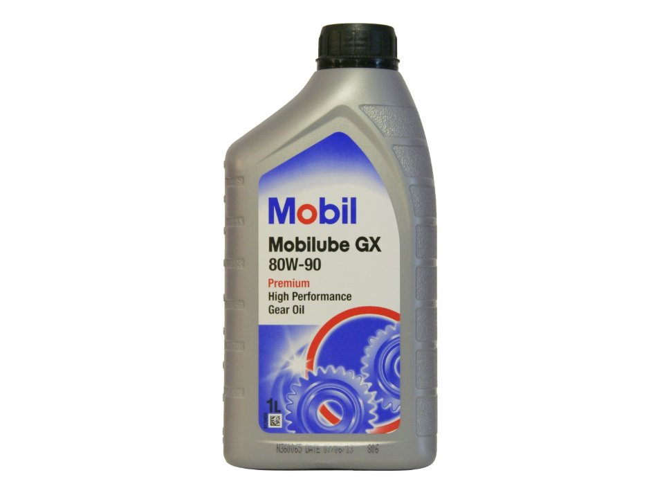 Трансмиссионное масло Mobil Mobilube GX 80W90 GL-4, 1л / 152660