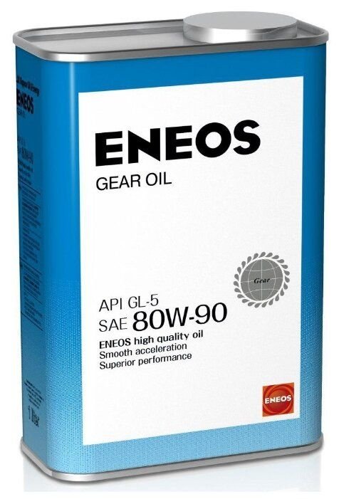Трансмиссионное масло Eneos Gear Oil 80W90 GL-5, 940мл / OIL1372
