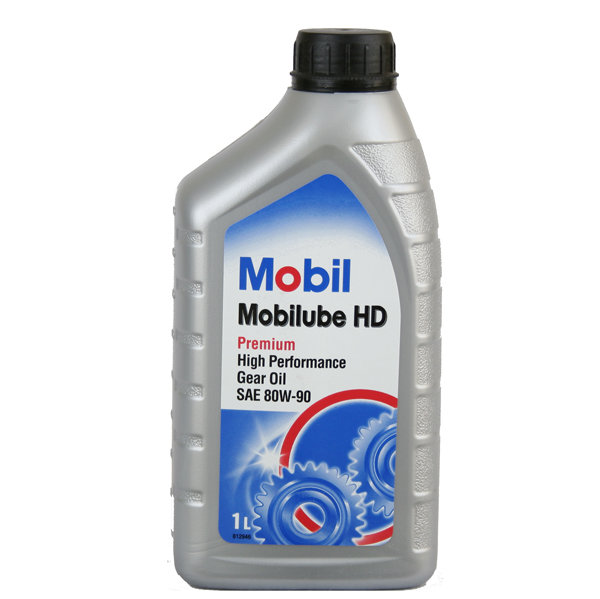 Трансмиссионное масло Mobil Mobilube HD 80W90 GL-5, 1л / 152661