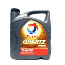 Моторное масло Total Quartz 9000 5W40 SN/CF, 4л / 10210501
