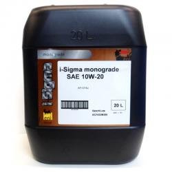 Моторное масло Eni i-Sigma Monograde 10W20 CF/SJ, 20л / 108750