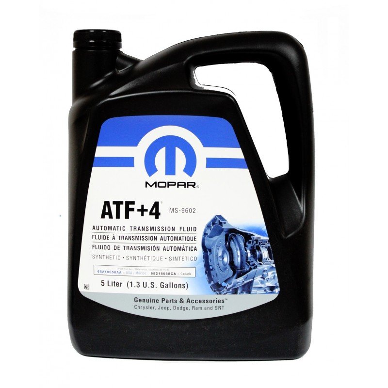 Трансмиссионное масло Mopar ATF +4, 5л / 68218058AC