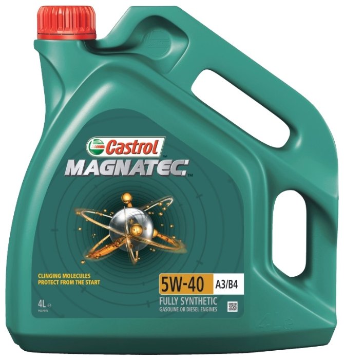 Моторное масло Castrol Magnatec 5W40 A3/B4, 4л / 15C9E0
