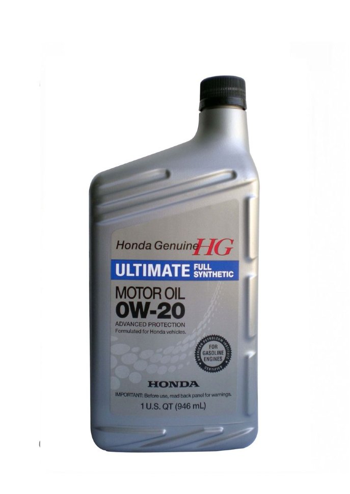Моторное масло Honda Ultimate Full Synthetic 0W20 SN, 946мл / 087989037