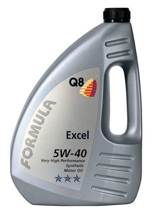 Моторное масло Q8 Oil Formula Excel 5W-40 A3/B4, 4 л / 101107201654