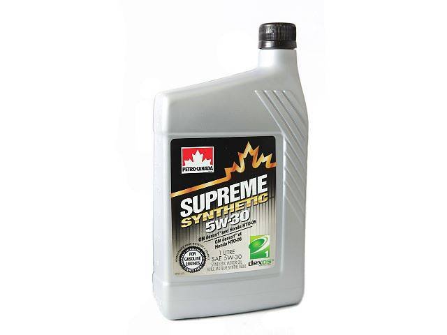 Моторное масло Petro-Canada Supreme Synthetic 5W30, 1л / 055223607390 / MOSYN53C12