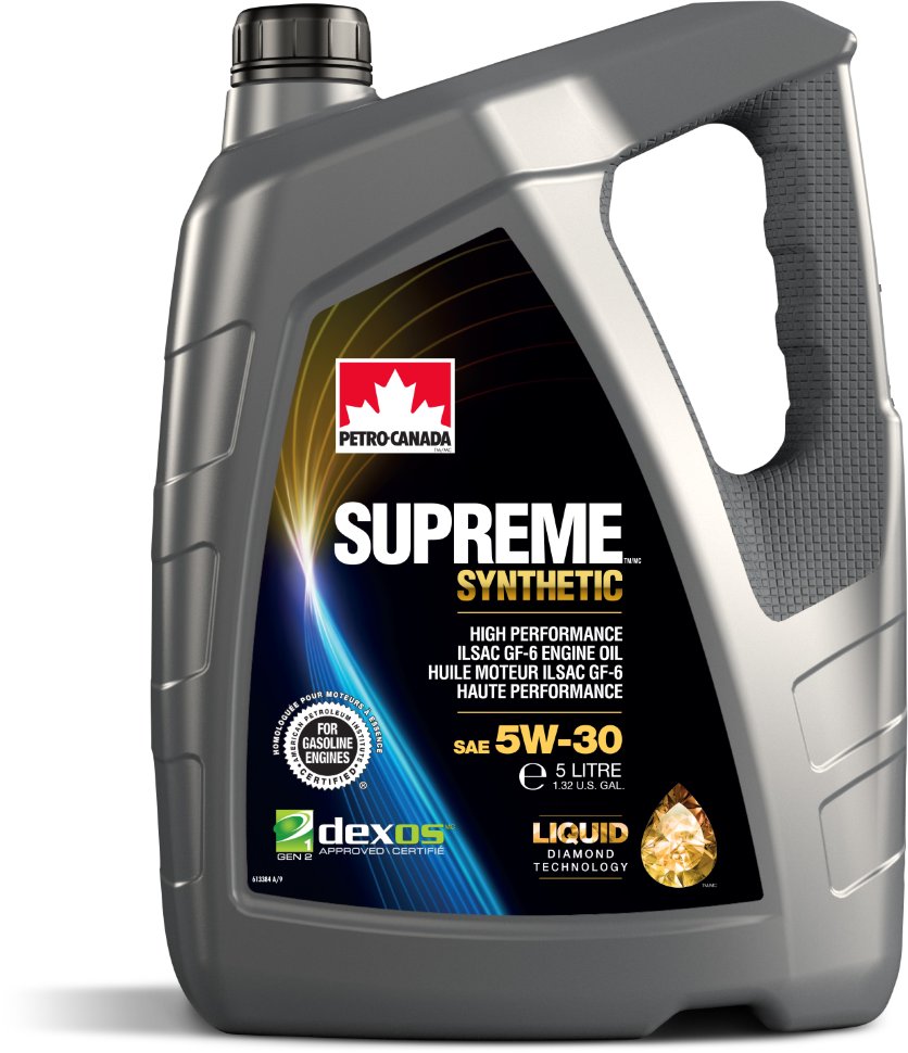 Моторное масло Petro-Canada Supreme Synthetic 5W30, 5л  / MOSYN53C20