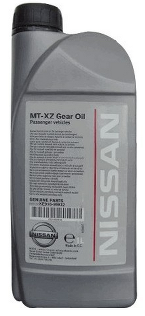Трансмиссионное масло Nissan МТ-XZ 75W80 GL-4+, 1л / KE916-99932