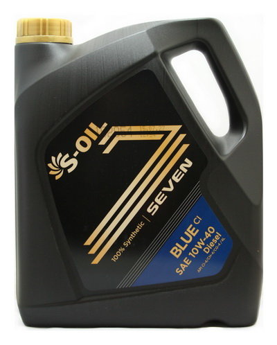 Моторное масло S-Oil 7 Blue 10W40 CI-4, 20л / BL10W4020