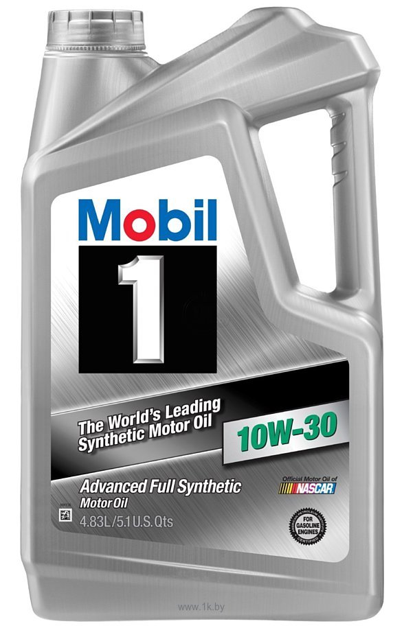Моторное масло Mobil 1 Synthetic 10W30 4,83л / 112974