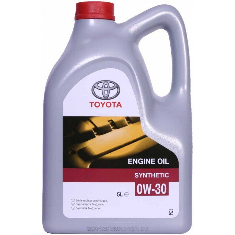 Моторное масло Toyota Engine Oil 0W30 SL/A5/B5, 5л / 0888080365GO