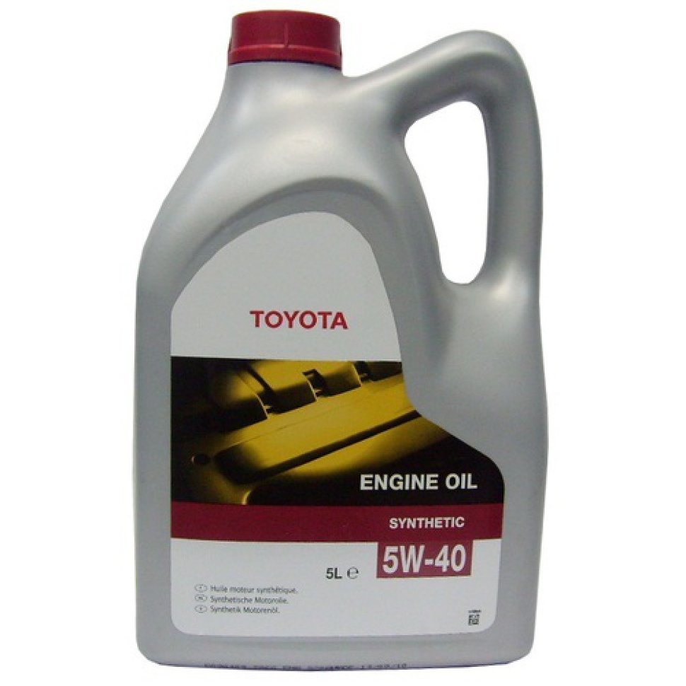 Моторное масло Toyota Engine Oil 5W40 SM/CF, 5л / 0888080835