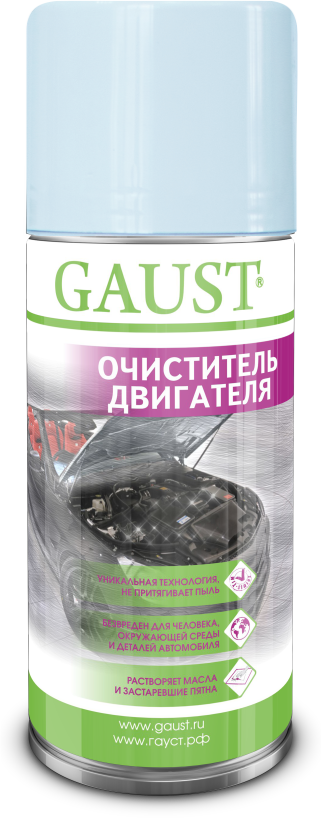 Очиститель двигателя GAUST 500 мл. / 4604916000688