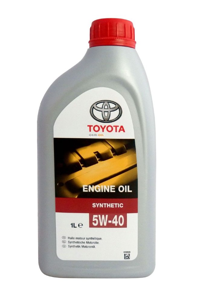 Моторное масло Toyota Engine Oil 5W40 SN/CF, 1л / 08880-80376-GO
