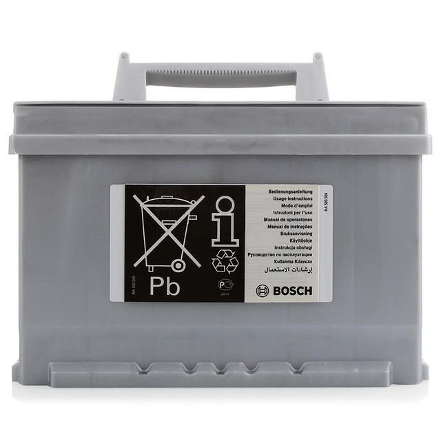 Аккумулятор 77 Aч Bosch S5 Silver, о.п. (-/+) / 577400078 / S50080