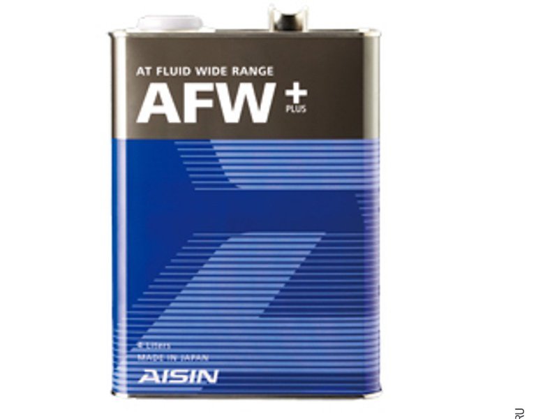 Жидкость для АКПП Aisin ATF Wide Range AFW+, 4 л / ATF6004
