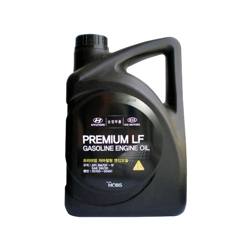 Моторное масло Hyundai Premium LF Gasoline 5W20 SM, 4л / 0510000451