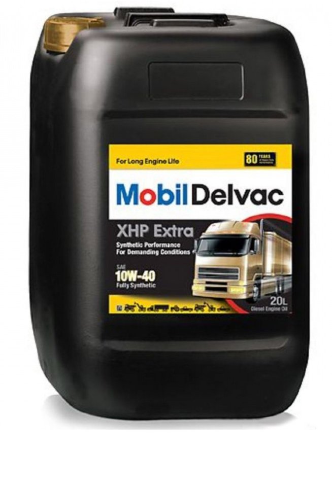 Моторное масло Mobil Delvac XHP Extra 10W-40 CF, 20л / 152712