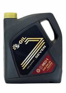 Моторное масло S-Oil Seven Red1 0W20 SN, 1л / RED0W20_01