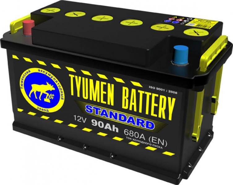 Аккумулятор 90 Ач Tyumen Battery, 680 А п.п. (+\-) / 88925