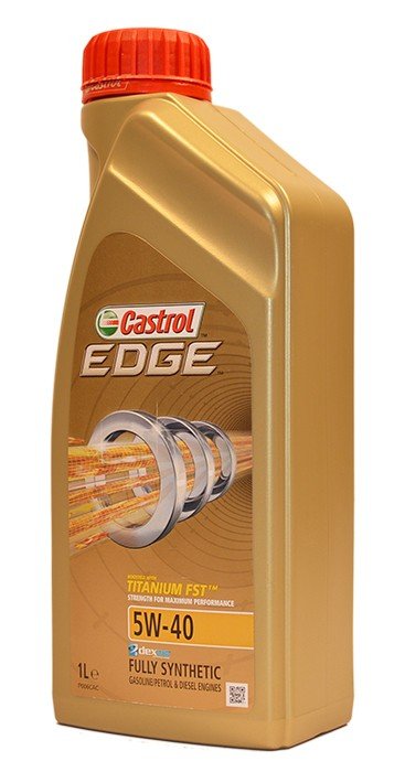Масло моторное Castrol Edge Titanium FST, 5W-40, синтетическое, 1L / 153BE0
