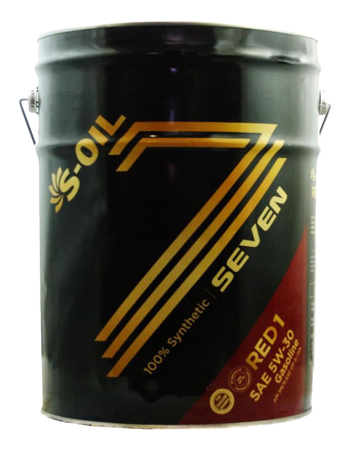 Моторное масло S-Oil Seven Red1 5W30 SN, 20л / RED5W30_20 / DSSU5W30GXOSN
