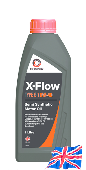 COMMA 10W40 X-FLOW TYPE S 1л/XFS1L