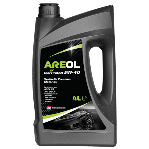 AREOL ECO Protect 5W40 (4L) масло моторн.! синт.\ACEA C3,API SN/CF,VW 505.00/505.01,MB 229.51/229.31