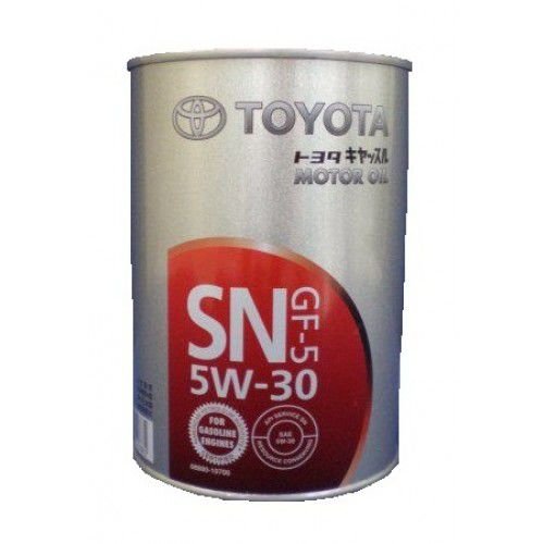 Моторное масло Toyota Motor Oil 5W30 SN/CF, 1л / 08880-10706