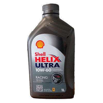 Моторное масло Shell Helix Ultra Racing 10W-60 SN/CF, 1 л / 550040588