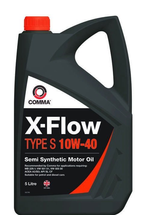COMMA 10W40 X-FLOW TYPE S 5л/XFS5L